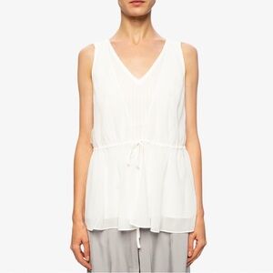 AllSaints Celeste Sleeveless Peplum Top